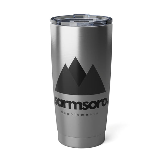 Silver 20oz Tumbler (Black)