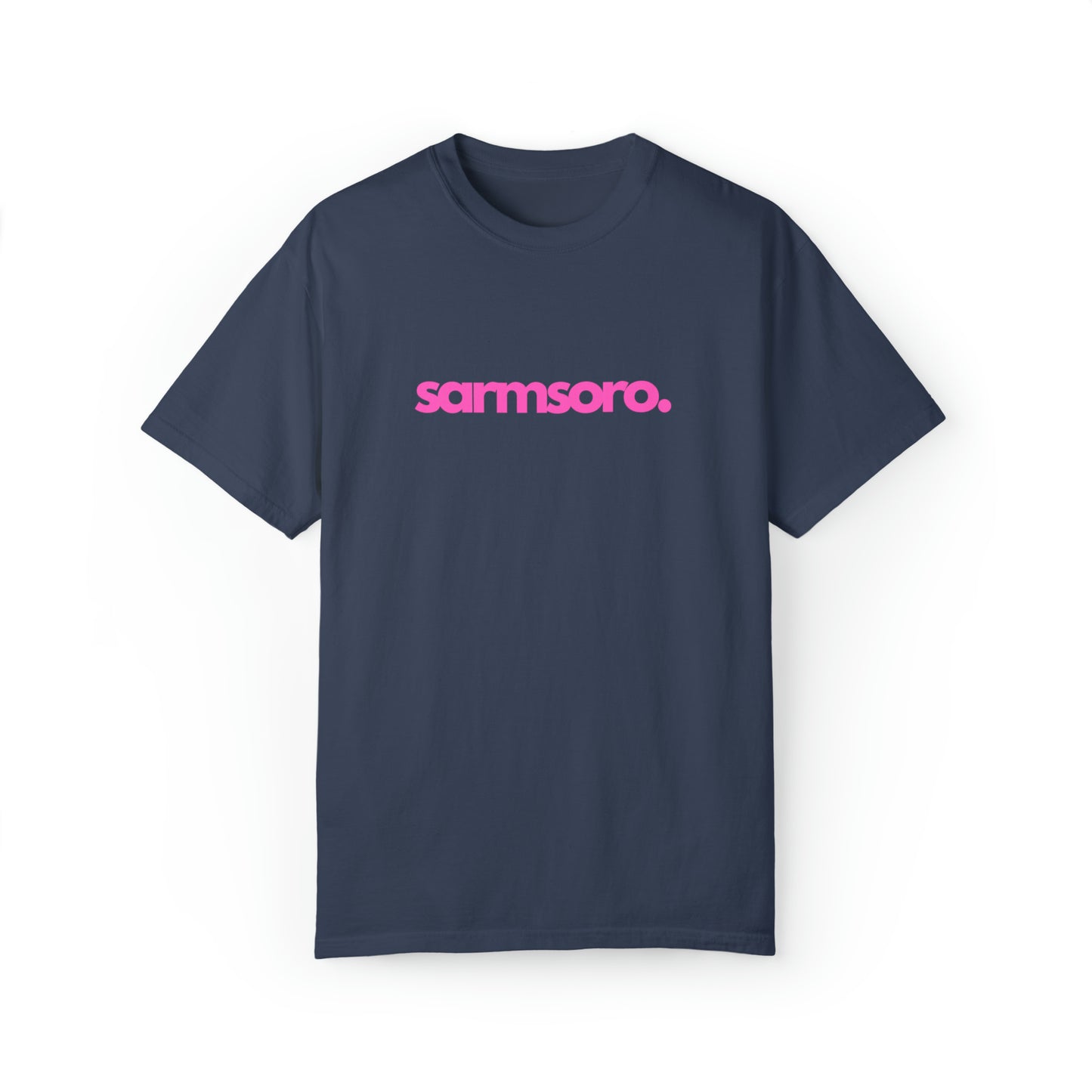 Sarmsoro Full Pink T-shirt Back Logo