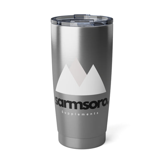 Silver 20oz Tumbler (White)