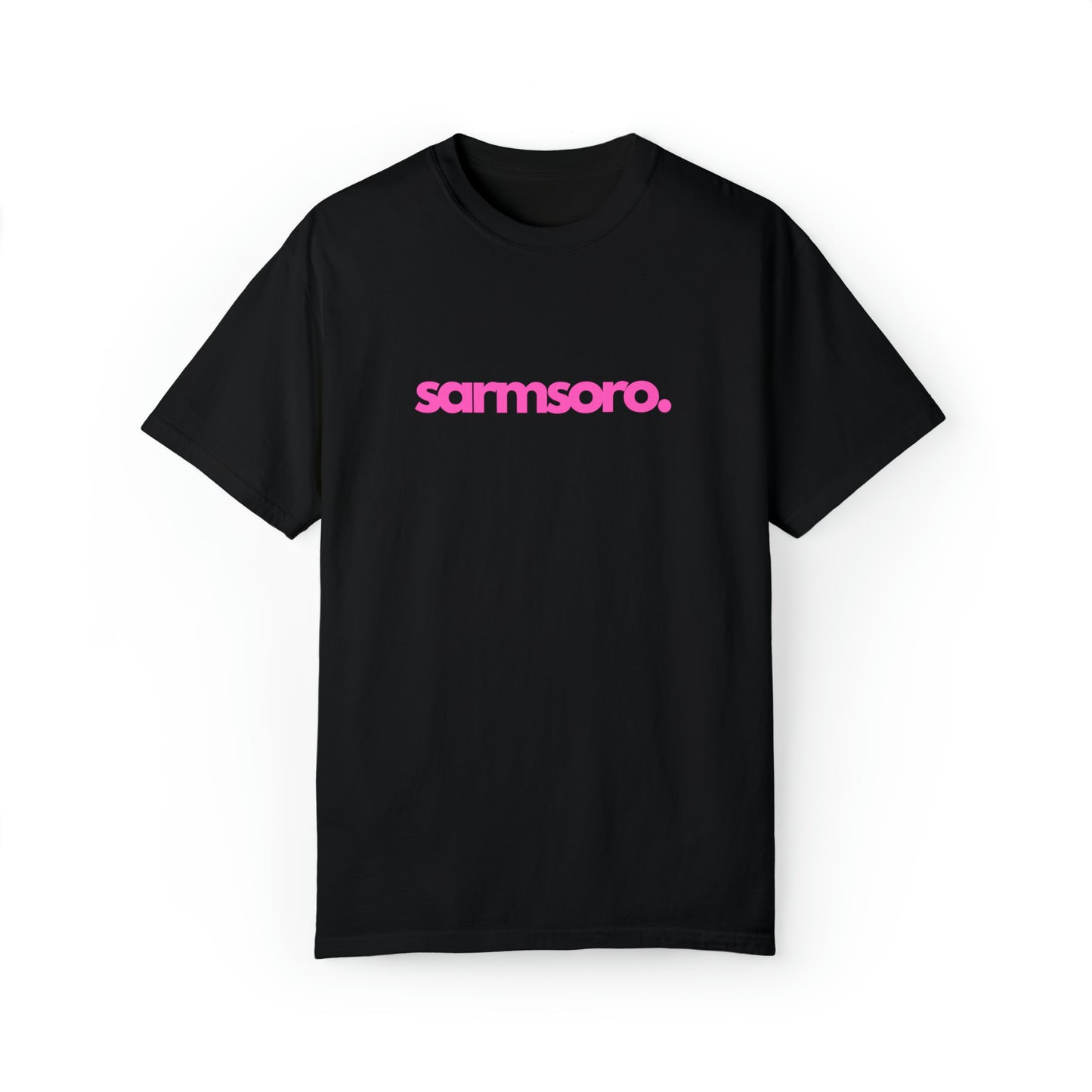 Sarmsoro Full Pink T-shirt Back Logo