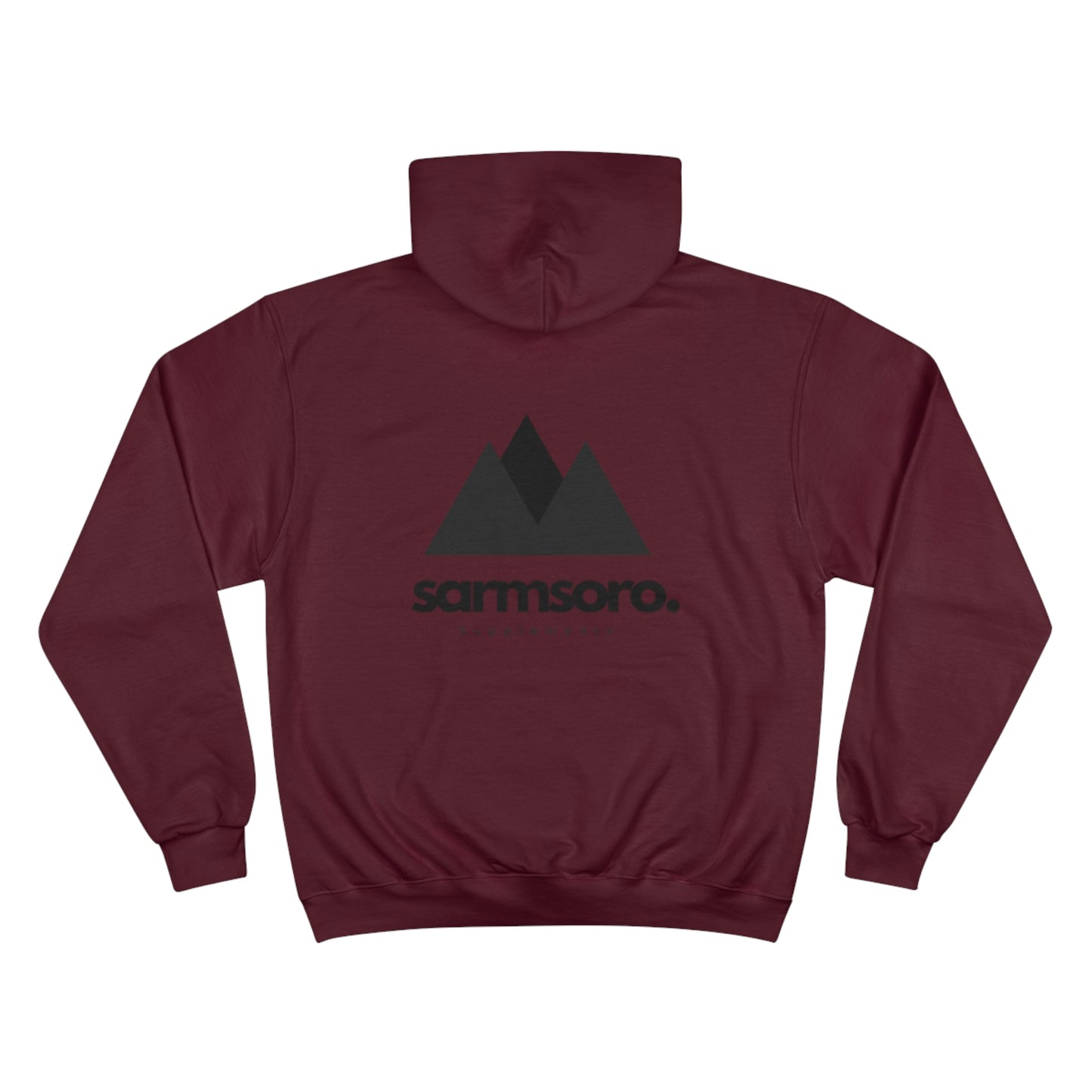 Sarmsoro Champion Hoodie Back Logo