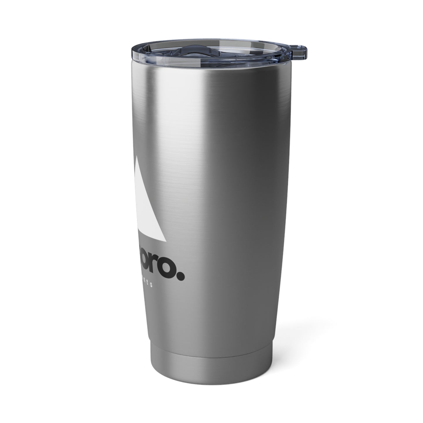 Silver 20oz Tumbler (White)