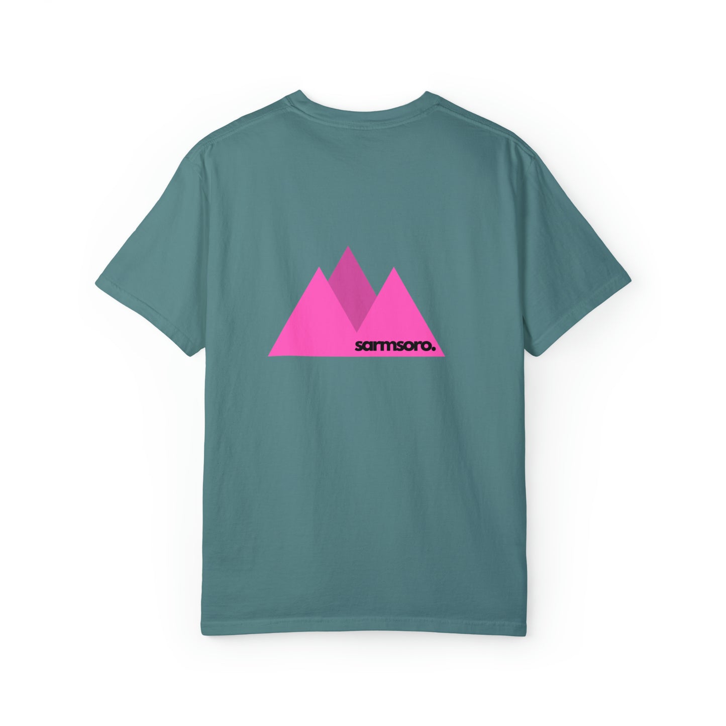 Sarmsoro Full Pink T-shirt Back Logo