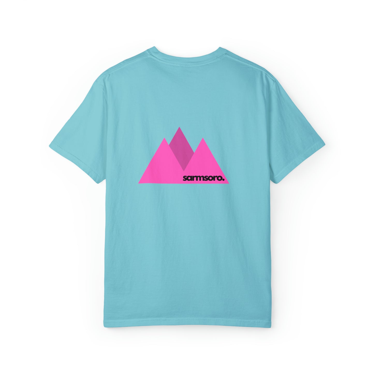 Sarmsoro Full Pink T-shirt Back Logo