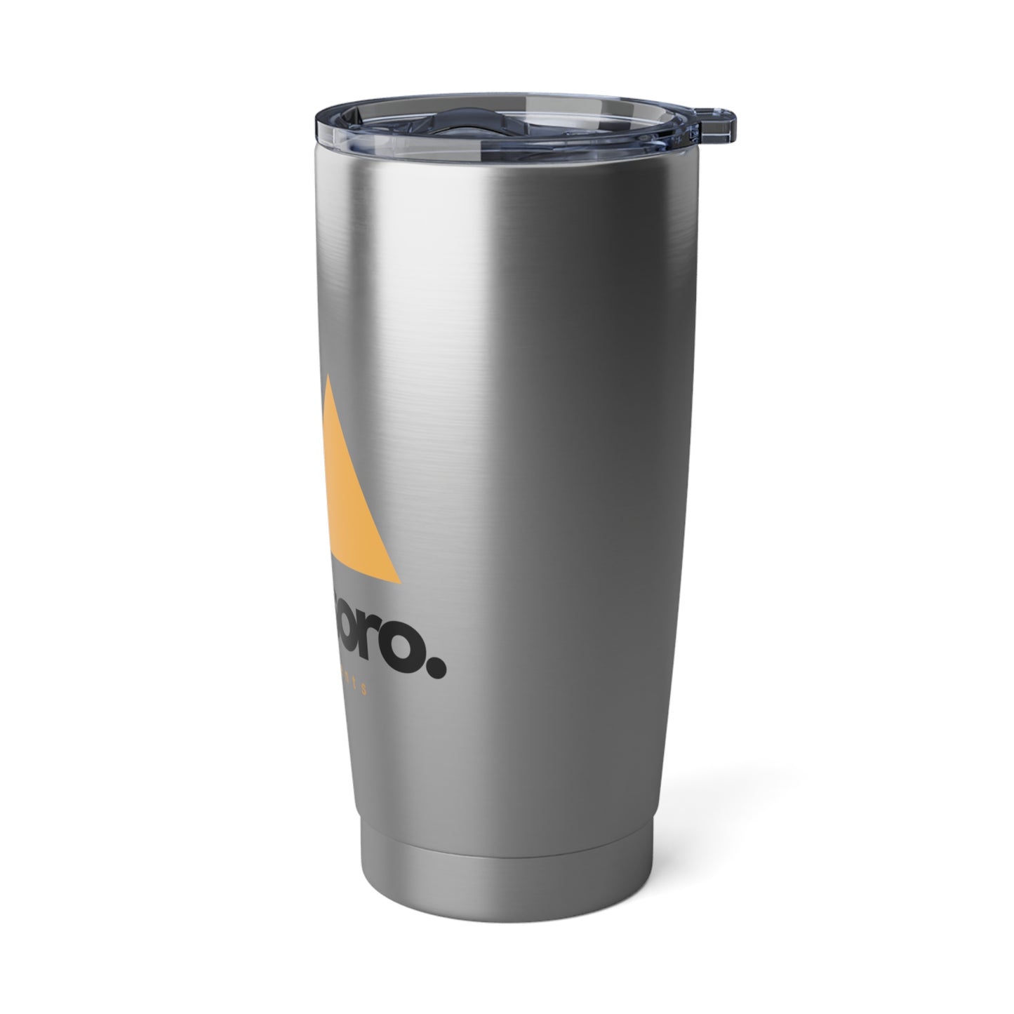 Silver 20oz Tumbler (Yellow)