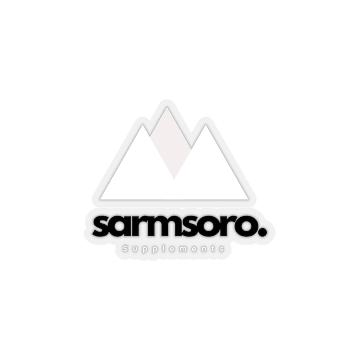 Sarmsoro White Stickers