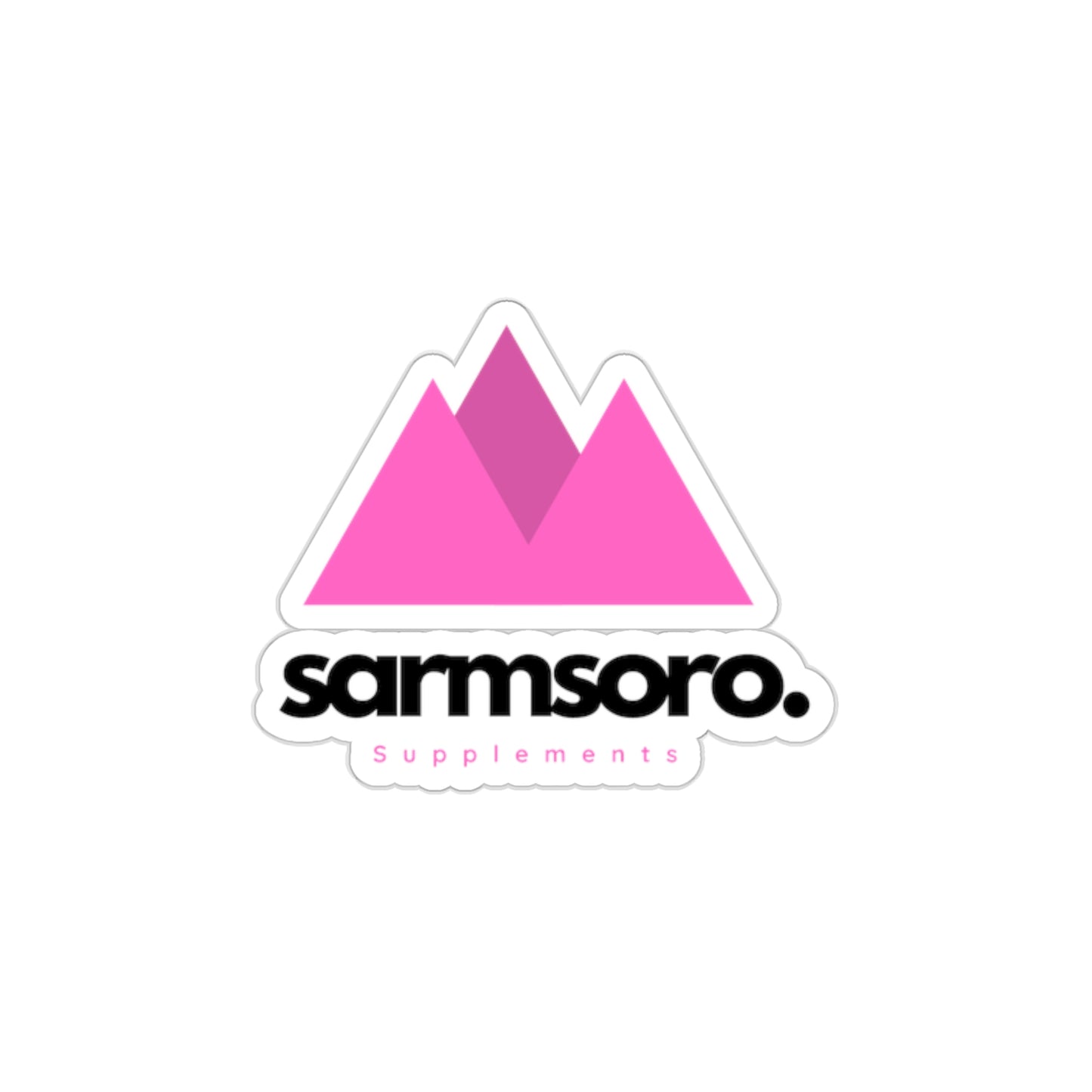 Sarmsoro Pink Stickers