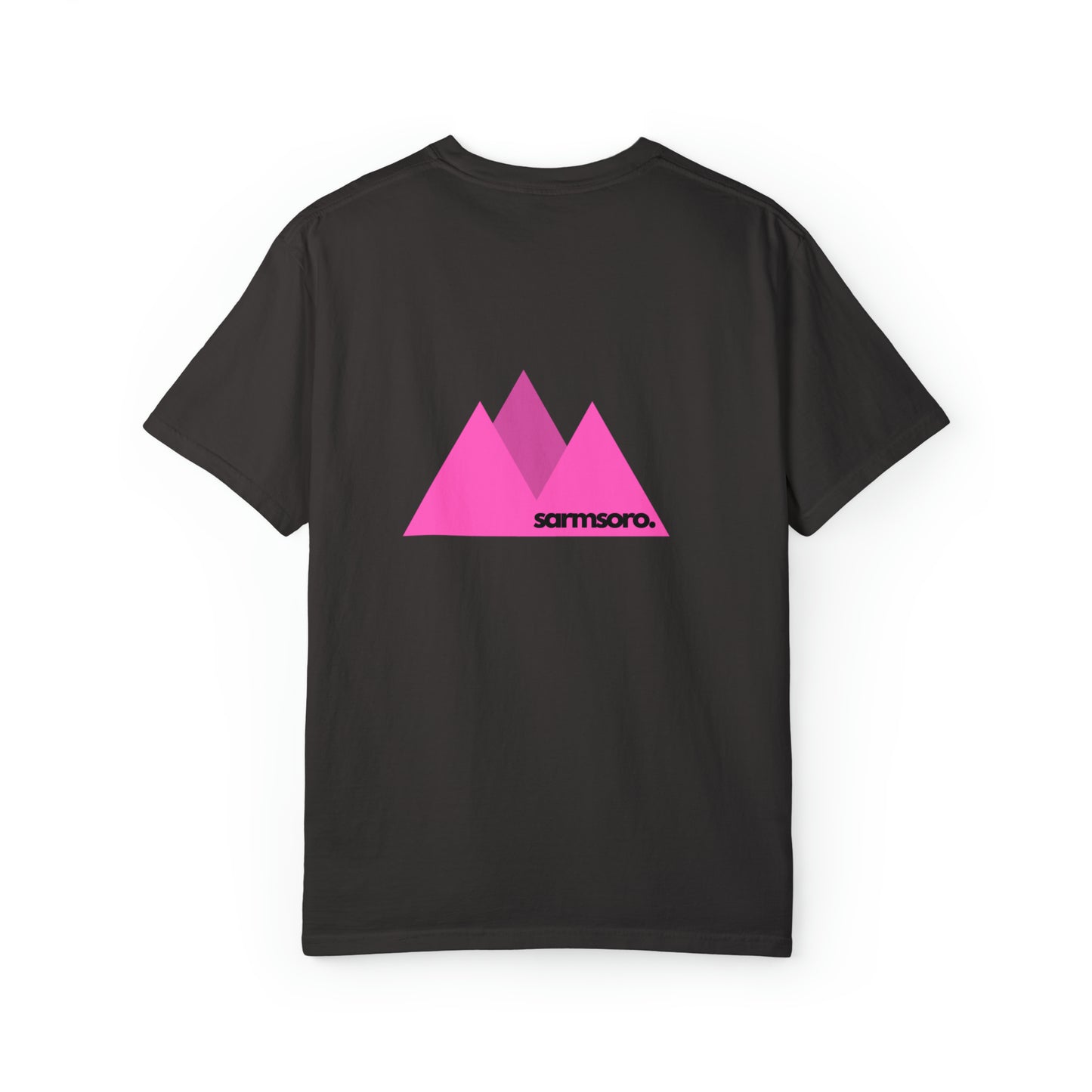 Sarmsoro Full Pink T-shirt Back Logo