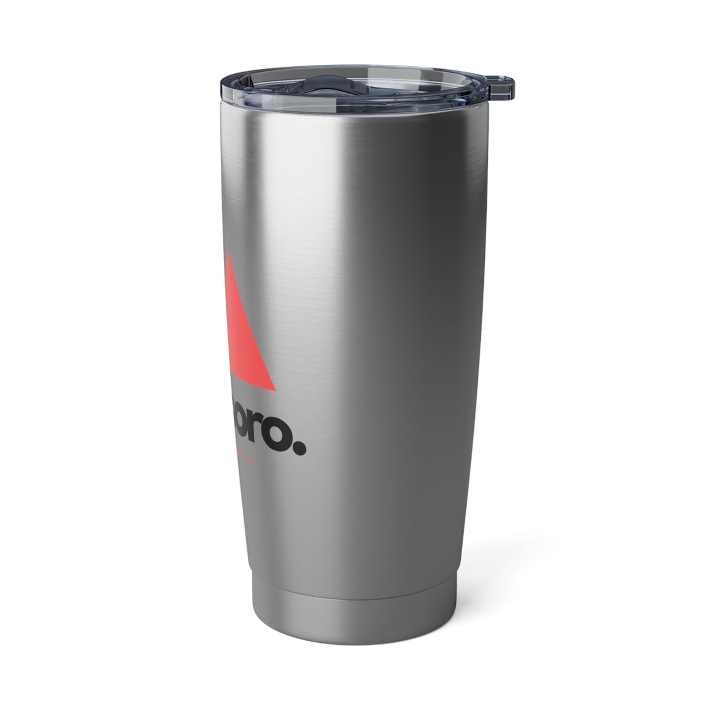 Silver 20oz Tumbler (Red)