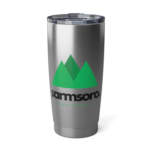 Silver 20oz Tumbler (Green)